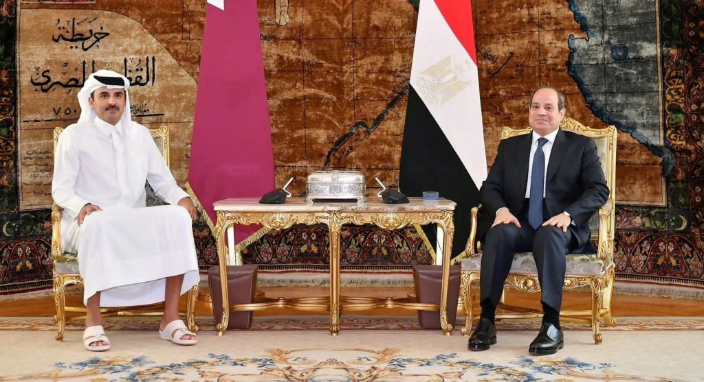 جهود مصرية قطرية لوقف إطلاق النار في غزة