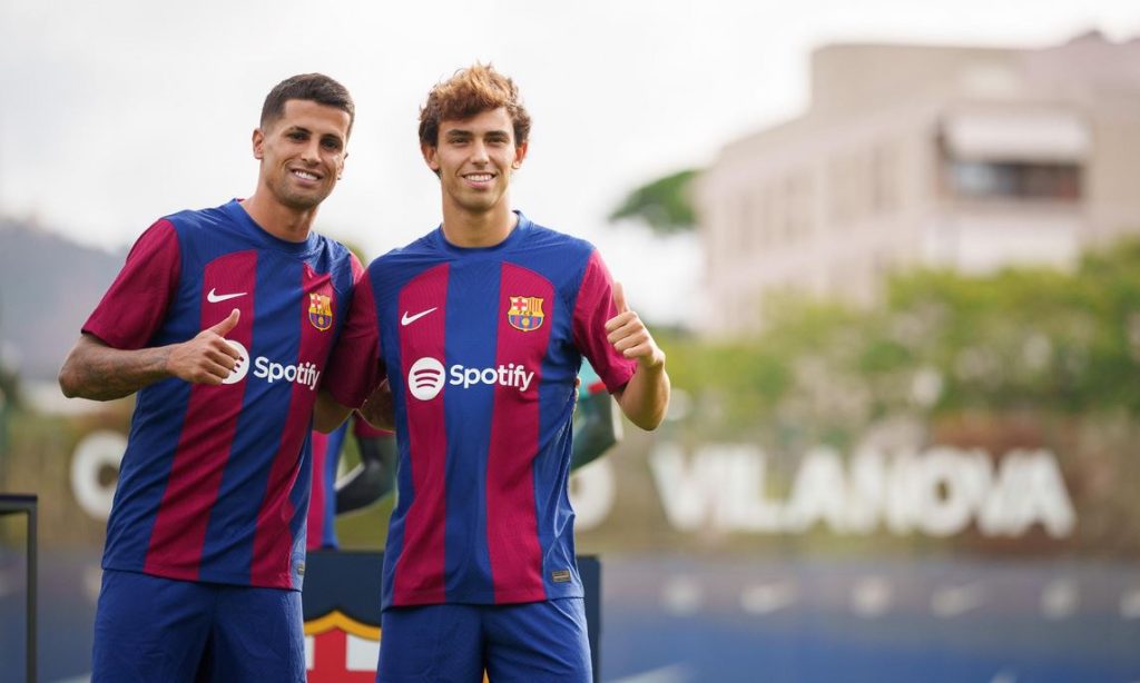 برشلونة لا يستطيع التوقيع مع جواو فيلكس وكانسيلو معا