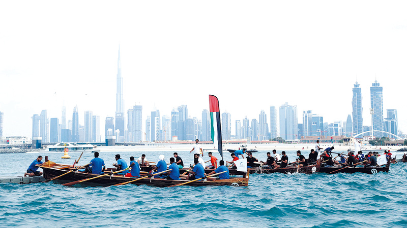 موسم بطولة دبي لقوارب التجديف ينطلق 25 الجاري