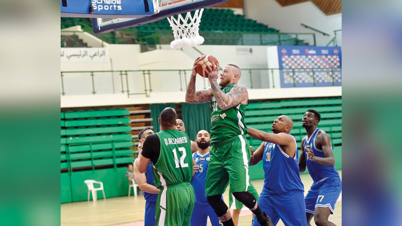 شباب الأهلي يقسو على الظفرة في دوري السلة