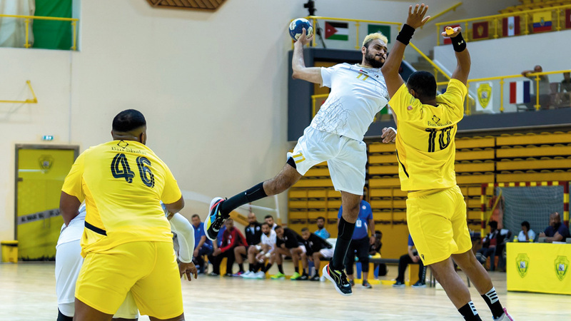 مليحة يتصدر دوري اليد من بوابة الوصل