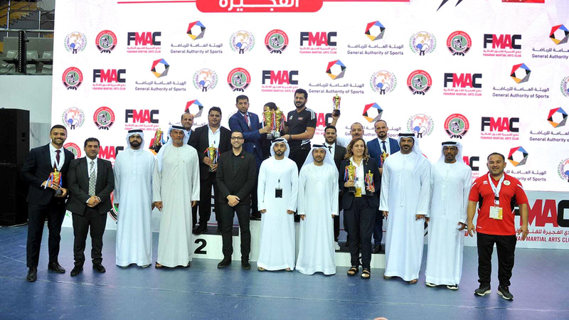 «الفجيرة للفنون القتالية» و«مركز الإمارات» يتوّجان بلقبي البطولة العربية للجودو