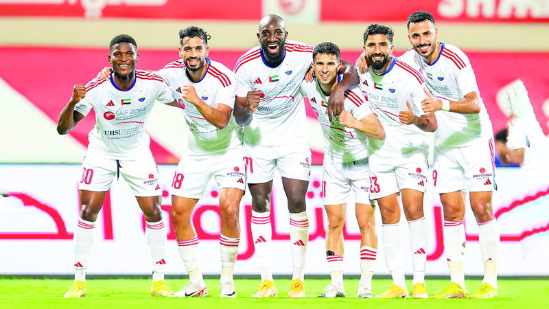 الشارقة يتصدر قائمة اللعب النظيف.. وأرقام سلبية لعجمان والبطائح