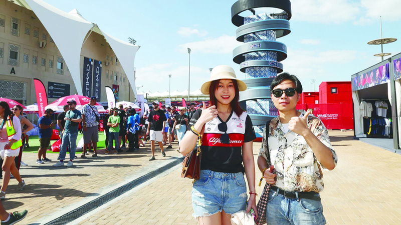 حلبة «ياس» تفتح أبوابها أمام جمهور «الفورمولا1»