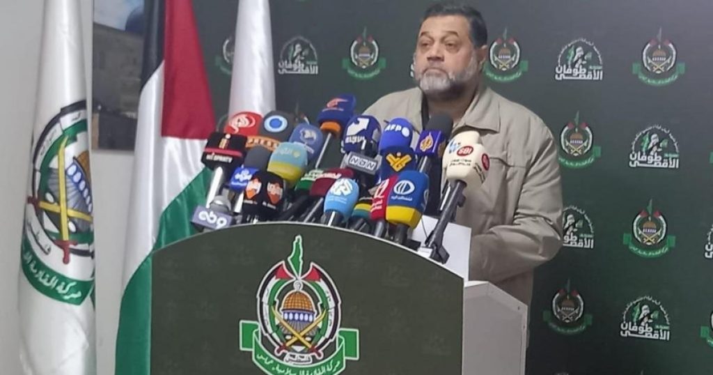 حمدان لنتنياهو: لا يمكن الانتصار على حركة حماس