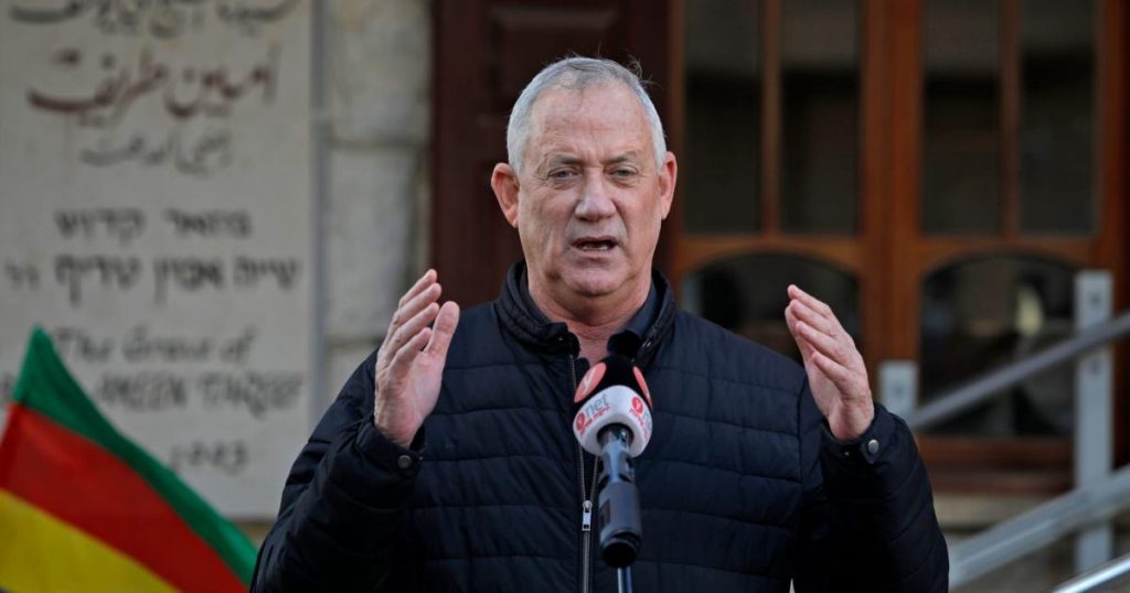 غانتس:لن نتوقف عن القتال في غزة