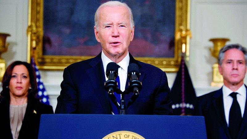 بايدن يسعى إلى «حل الدولتين» في محاولة للحفاظ على مبدأ التسوية