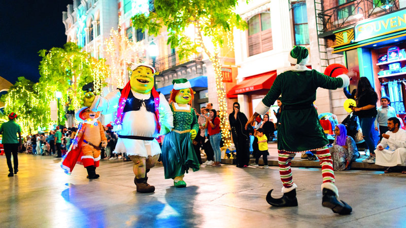 «موشنجيت دبي».. احتفالات الشتاء وسحر الأعياد