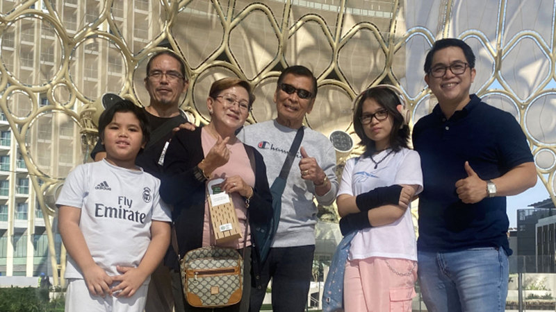 رحلة «العائلة السعيدة».. 3 أجيال بين جنبات المنطقة الخضراء