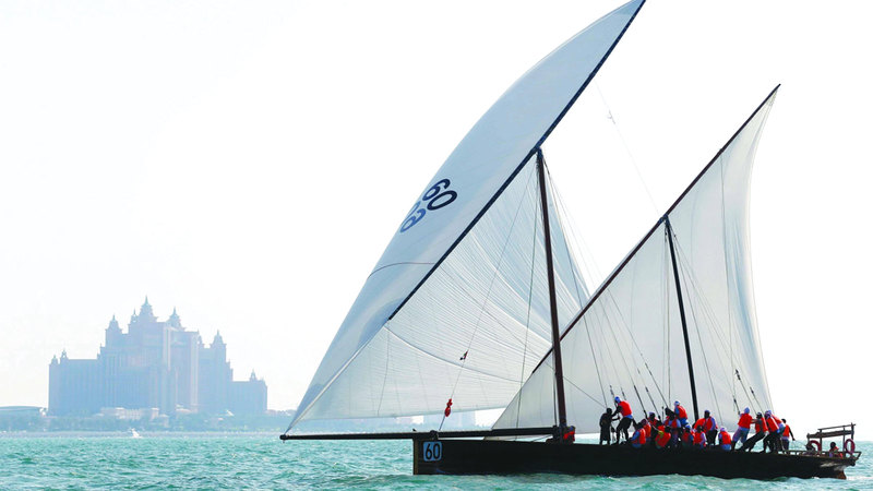 سباق دبي للسفن الشراعية 60 قدماً ينطلق الأحد