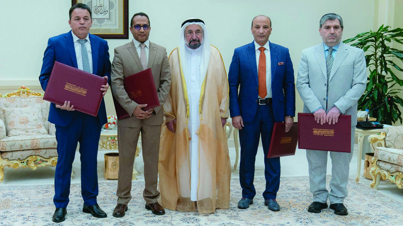 سلطان القاسمي: نأخذ اللغة العربية على محمل الجدّ وليس على هامش الحياة