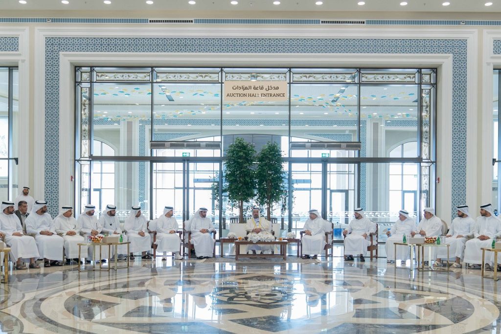 حاكم الشارقة يفتتح سوق الجبيل في مدينة كلباء