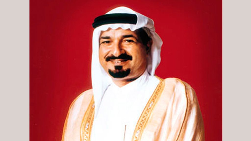 حاكم عجمان يعزي خادم الحرمين الشريفين بوفاة الأمير محمد بن بدر