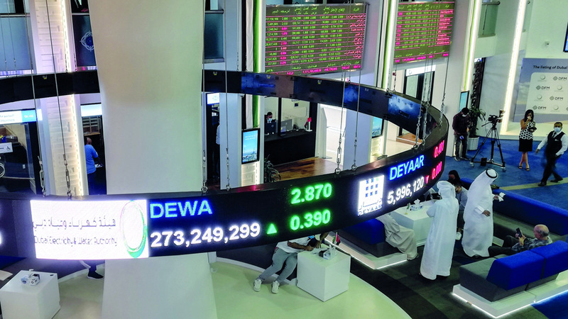 الأسهم تستقطب سيولة بأكثر من مليار درهم