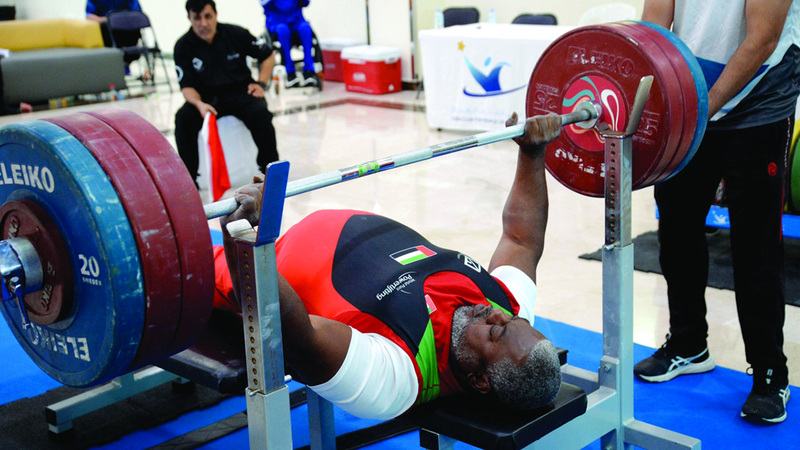 خورفكان لأصحاب الهمم يحصد 16 ميدالية في رفعات القوّة