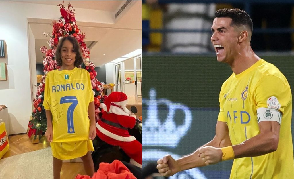 رونالدو يفاجئ ابن لاعب عالمي بهدية قيّمة (صورة)
