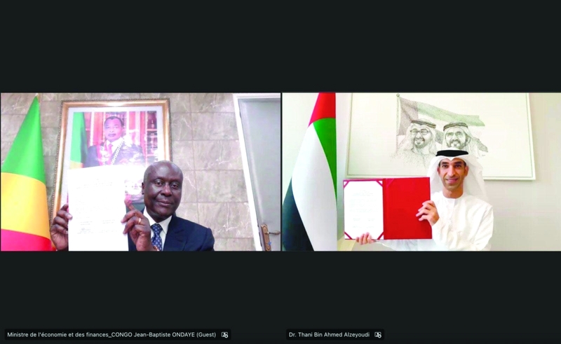 الإمارات والكونغو برازافيل تتوصلان إلى اتفاقية شراكة اقتصادية شاملة