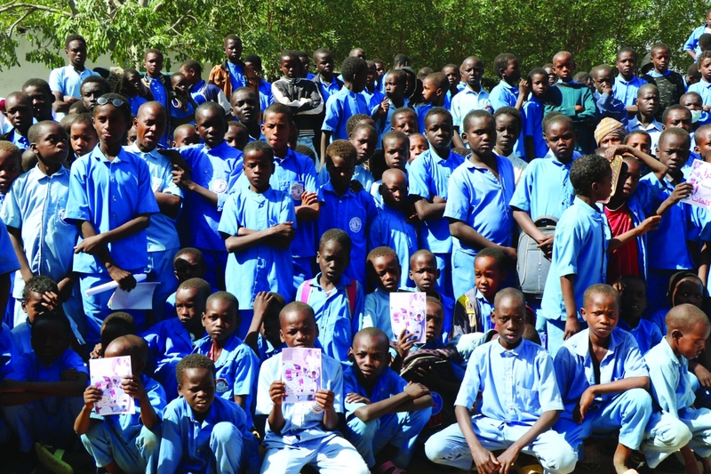 مبادرة «تَبَنَّ مكتبة».. 600 كتاب لـ 3 آلاف طفل في تشاد