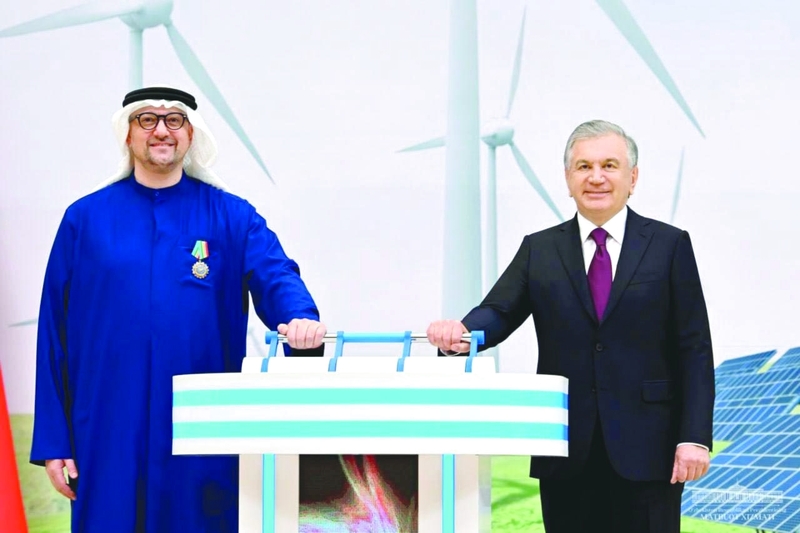 «مصدر» تربط مشروعات للطاقة النظيفة في أوزبكستان بشبكة الكهرباء