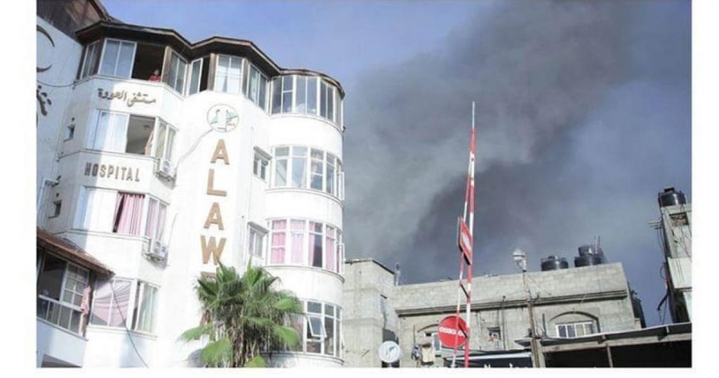 الجيش الإسرائيلي يحول مستشفى العودة شمال غزة لثكنة عسكرية