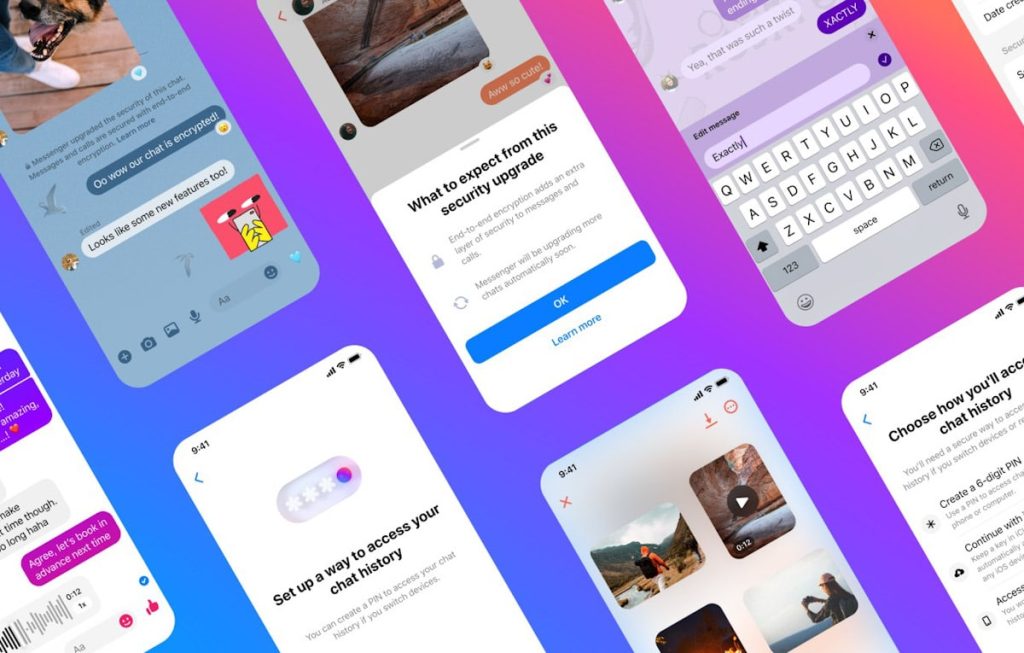 ميتا تتيح ميزة التشفير من طرف إلى طرف افتراضيًا في ماسنجر