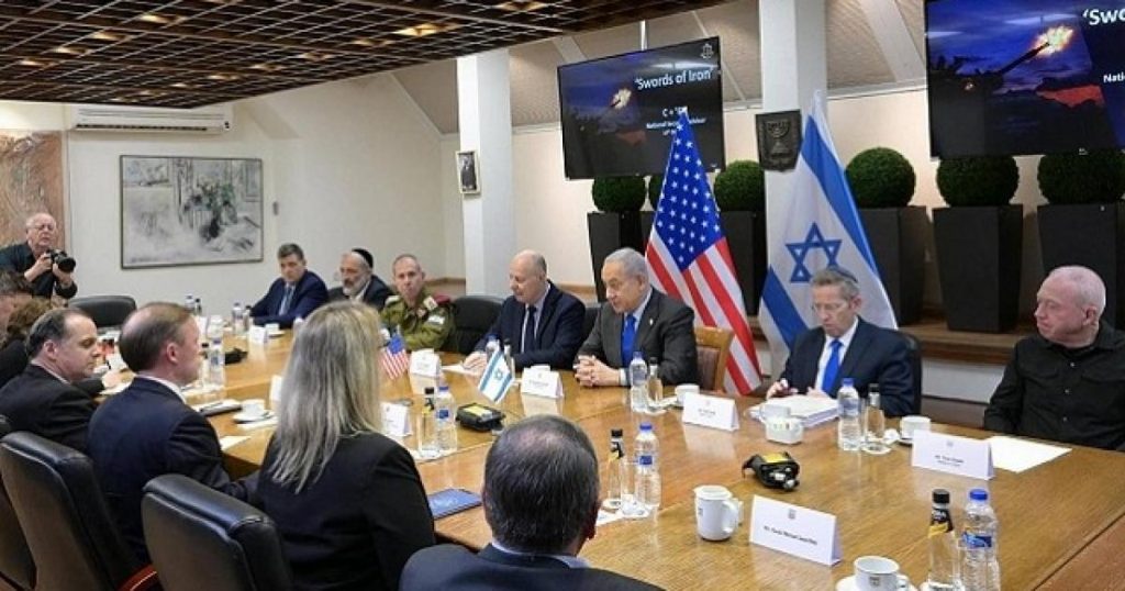 تفاصيل اجتماع مسؤول أمريكي مع الكابينت حول حرب غزة