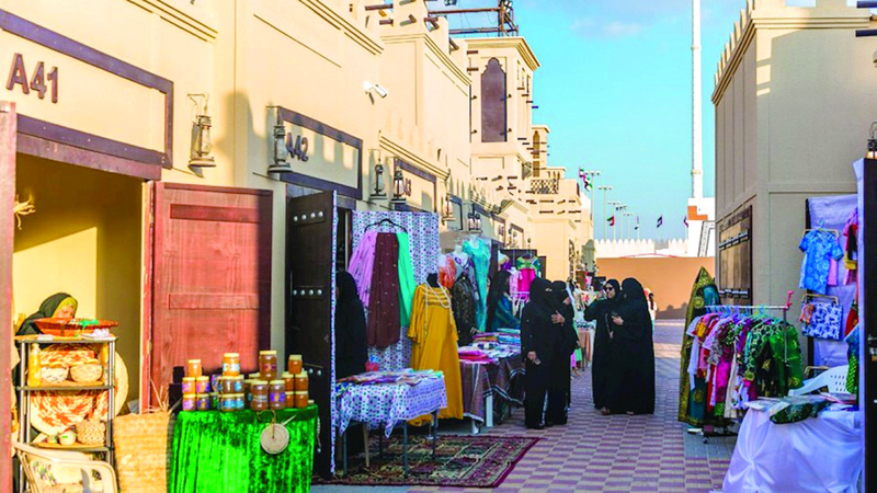 احتفالات السنة الجديدة تنعش مبيعات العارضين في مهرجان الشيخ زايد