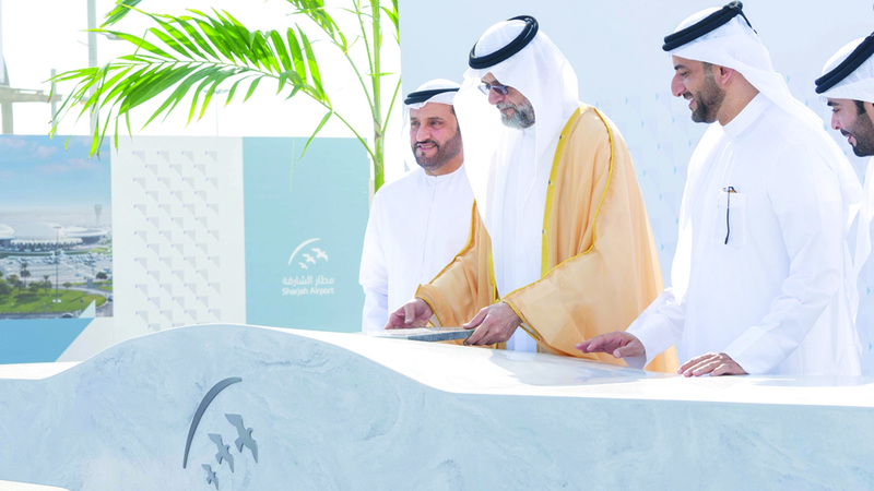 إطلاق مشروع توسعة مبنى المسافرين في مطار الشارقة