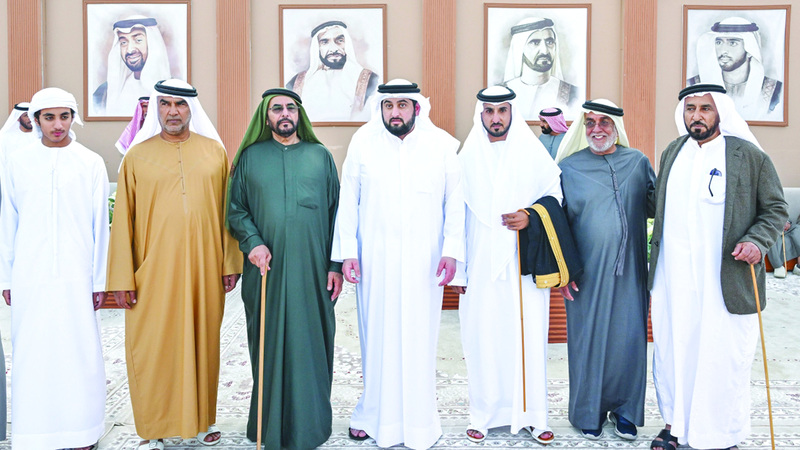 أحمد بن محمد يحضر أفراح بالرقراقي والسويدي