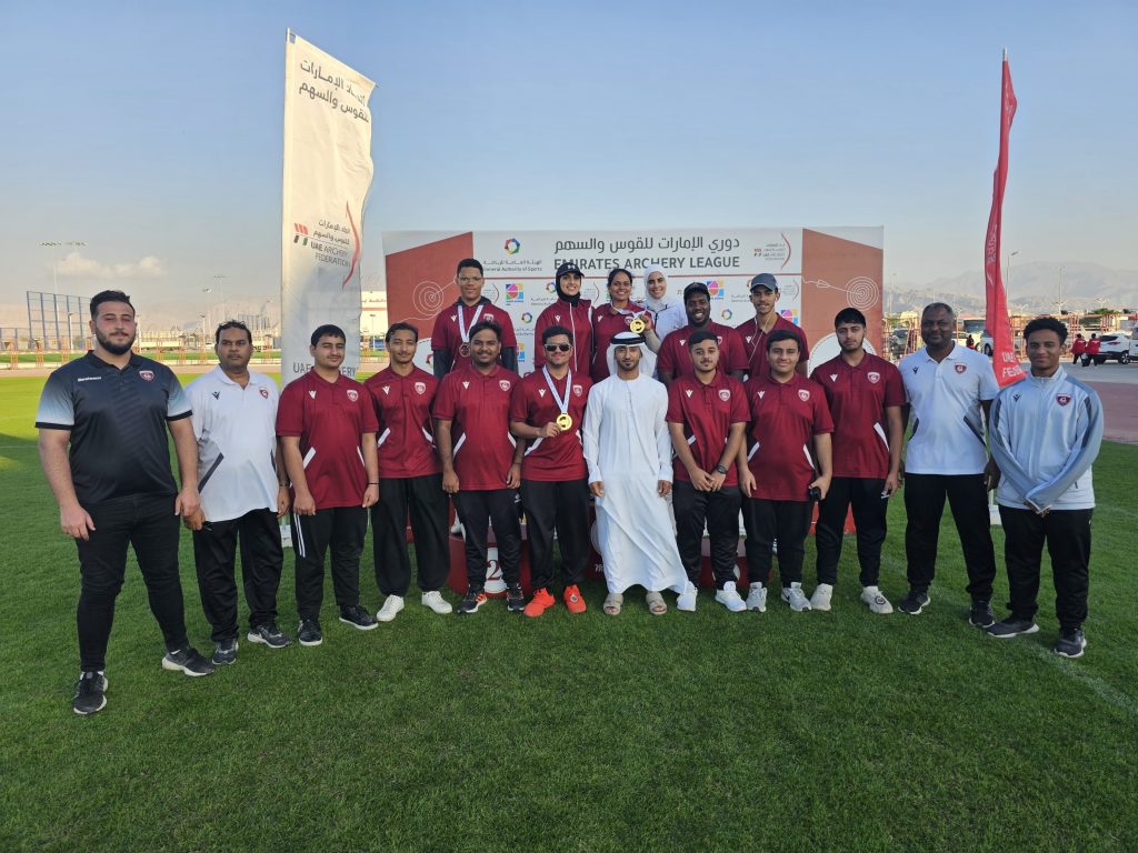 «قوس وسهم» الحمرية يظفرة بـ 4 ميداليات في دوري الإمارات