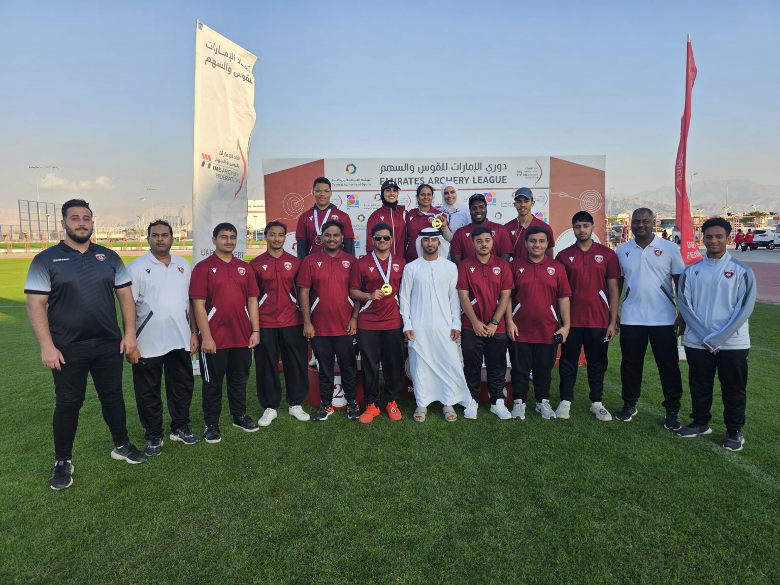 «قوس وسهم» الحمرية يظفرة بـ 4 ميداليات في دوري الإمارات