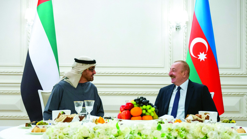 رئيس الدولة يقوم بزيارة رسمية إلى أذربيجان