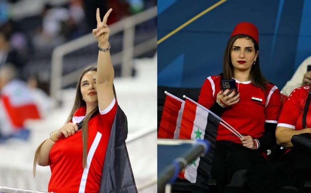 الجمهور السوري يزيّن مدرجات كأس آسيا في الدوحة (صور)