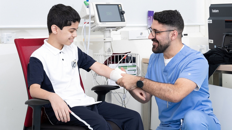 ربط برنامج الصحة المدرسية إلكترونياً بـ 313 مدرسة حكومية