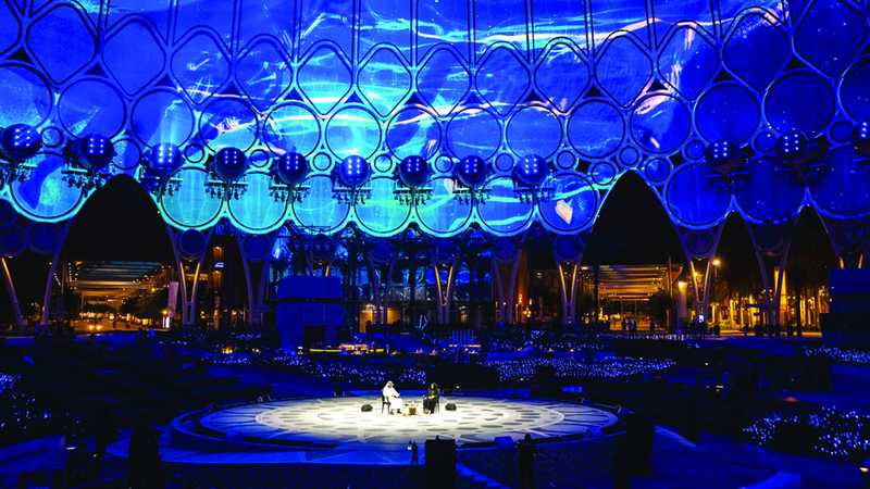 «ضيّ دبي».. «قبة الوصل» جاهزة للوحات من نور