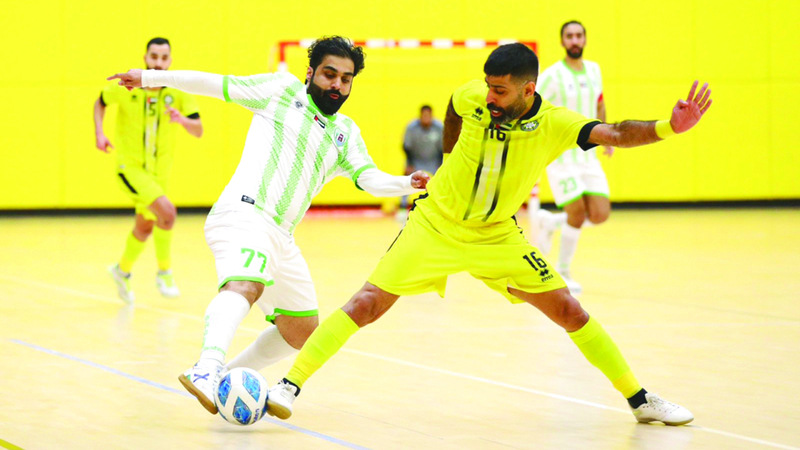 اتحاد كلباء يحجز مقعداً في نصف نهائي «الصالات»