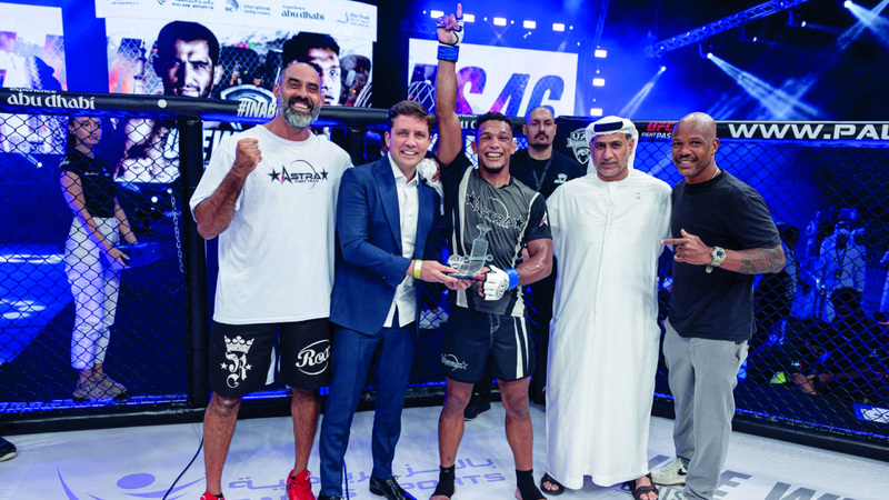 البرازيلي دا سيلفا يتوّج بلقب «محاربي الإمارات»