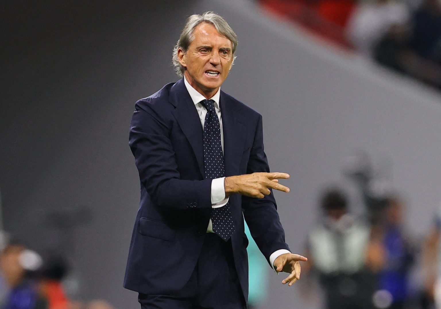 مانشيني: السعودية لا تخشى أي فريق في دور الـ 16