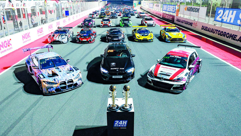 سباق «هانكوك» للسيارات يتصدر 14 فعالية رياضية في دبي