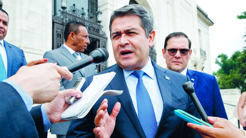 رئيس هندوراس السابق متهم بتهريب المخدرات