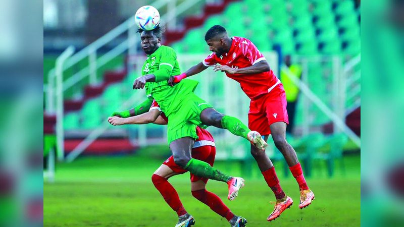 العروبة ودبا الحصن في قمة «الهواة»