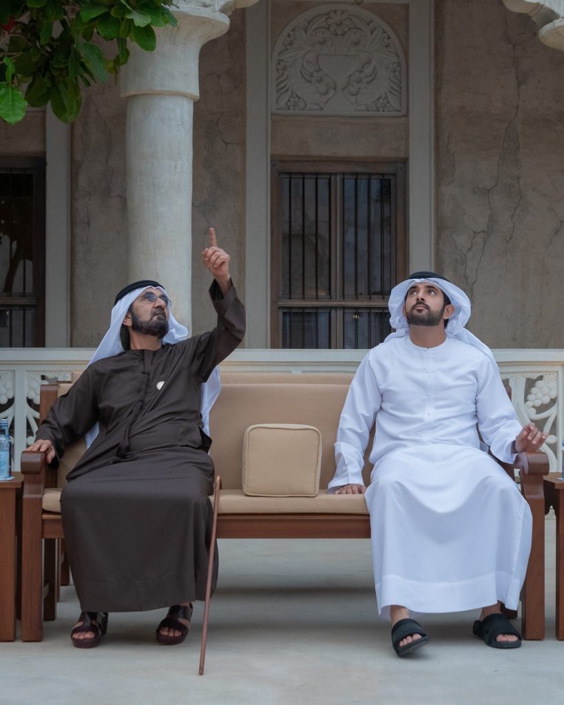 حمدان بن محمد: «أنا هـنا.. لكن طمـوحـاتي هناك»