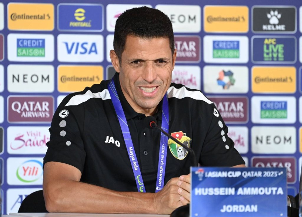 ماذا قال المدرب عموتة عن قمة الأردن وكوريا الجنوبية و”إصابة التعمري”؟