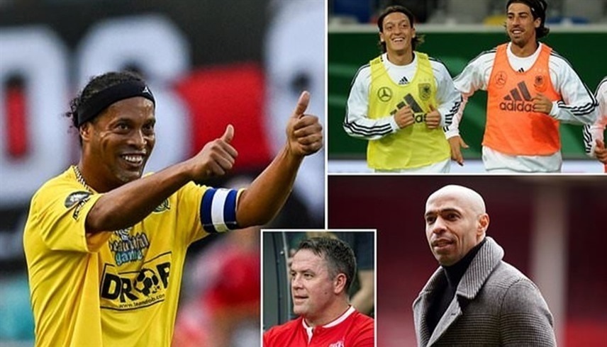 بطولة جديدة بمشاركة الأساطير رونالدينيو وهنري وتوتي وكانافارو