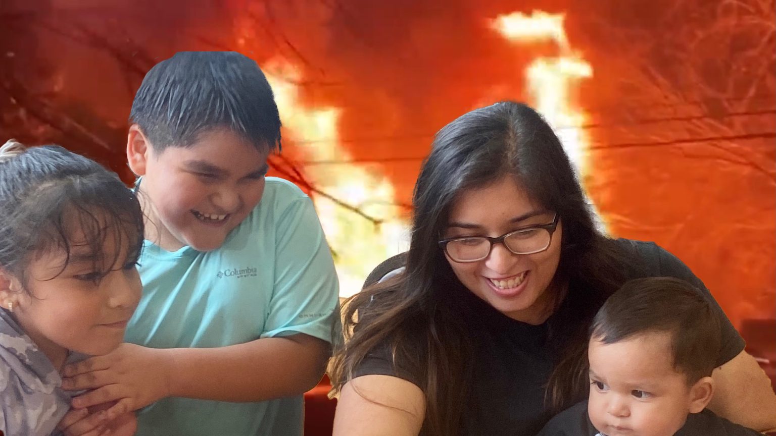 ماتت الأم البطلة.. أميركية تنقذ طفليها وتحترق مع رضيعها