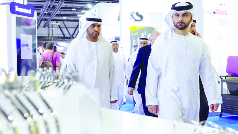 منصور بن محمد يفتتح «إيدك دبي 2024»