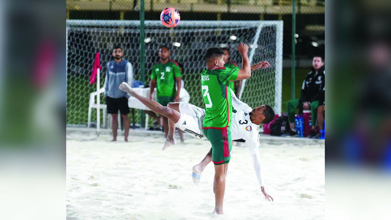 «أبيض الشاطئية» يهزم المكسيك في مباراة ودية