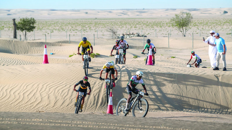 «السباق الصحراوي» مسك ختام بطولة السلم للدرّاجات
