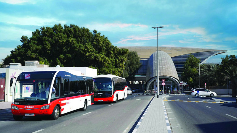 «طرق دبي» تُطلِقُ خطاً جديداً للحافلات 9 فبراير الجاري