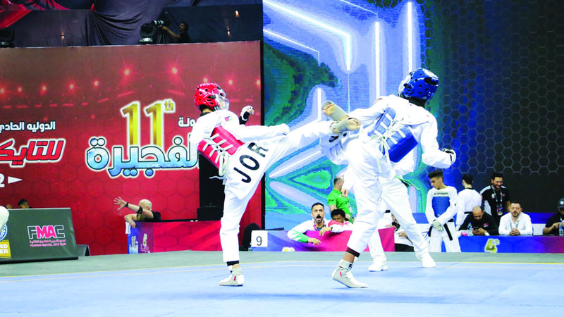 المهيري.. ناشئ تايكواندو بطموح أولمبي